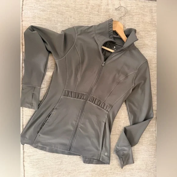 Apana Women's Charcoal Utility Jacket - Picture 4 of 4